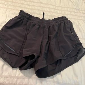 Size 8 black lululemon shorts!!